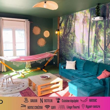 Jungle Urbain- Sauna - Cine - Hamac - Hyper Centre Amiens Exteriör bild